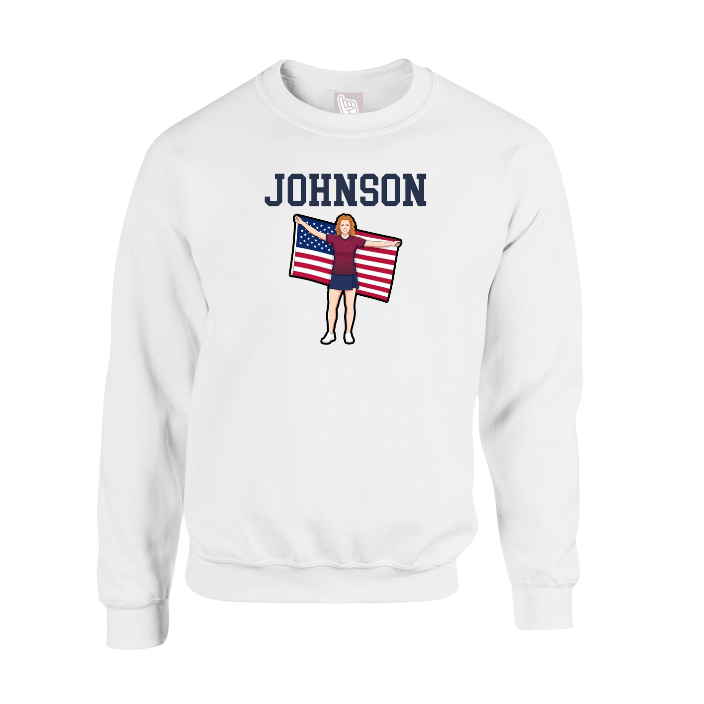 Fleece Crew — Shirsey in White