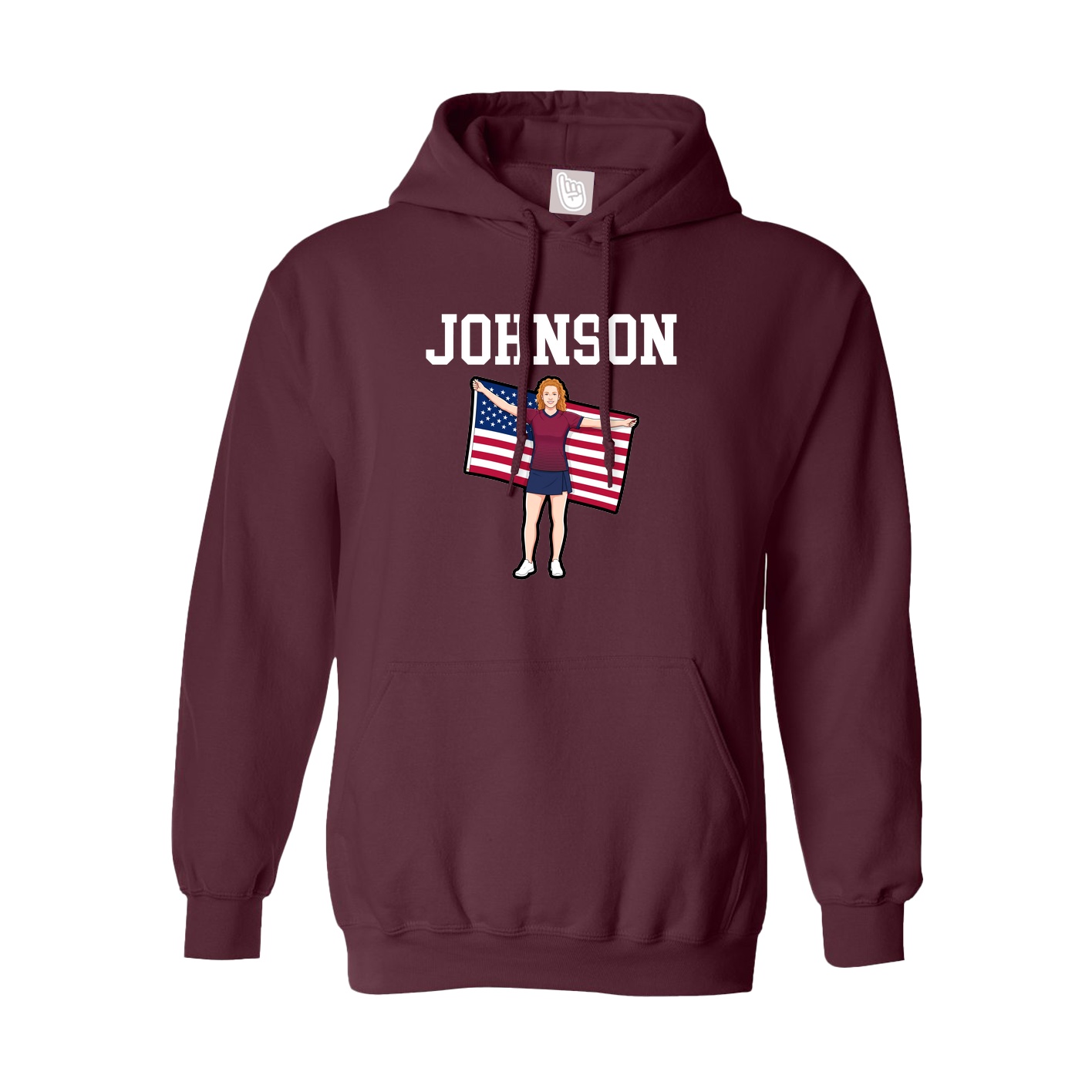 Youth Hoodie — Shirsey in Maroon