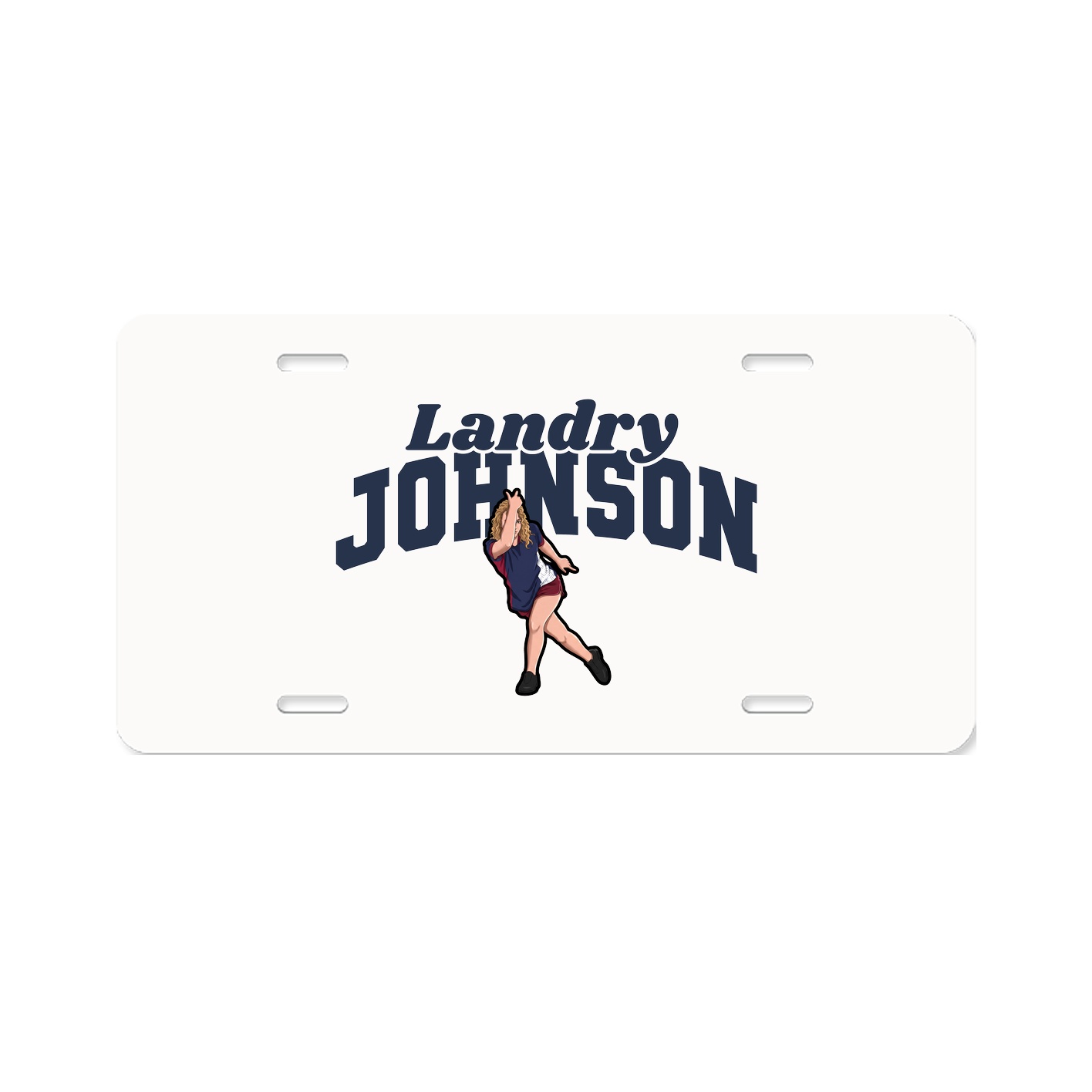 License Plate — Signature Arch in Classic