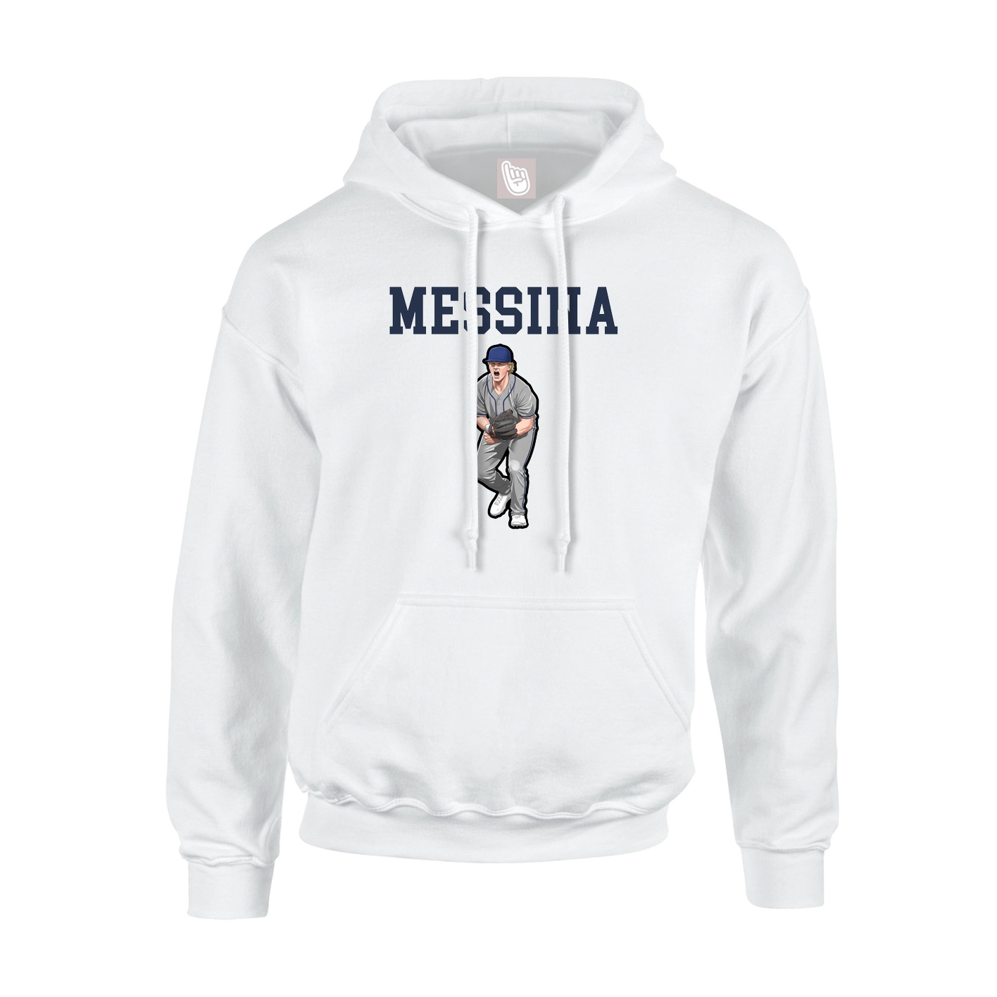 Hoodie — Shirsey in White