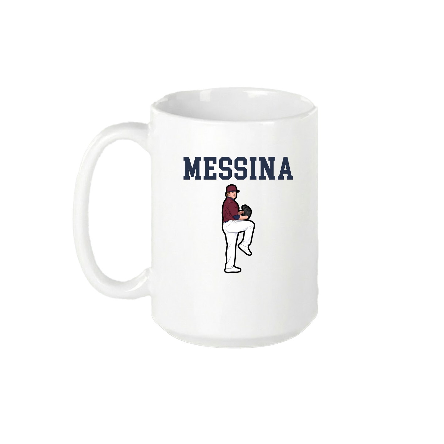 15oz Coffee Mug — Shirsey in White