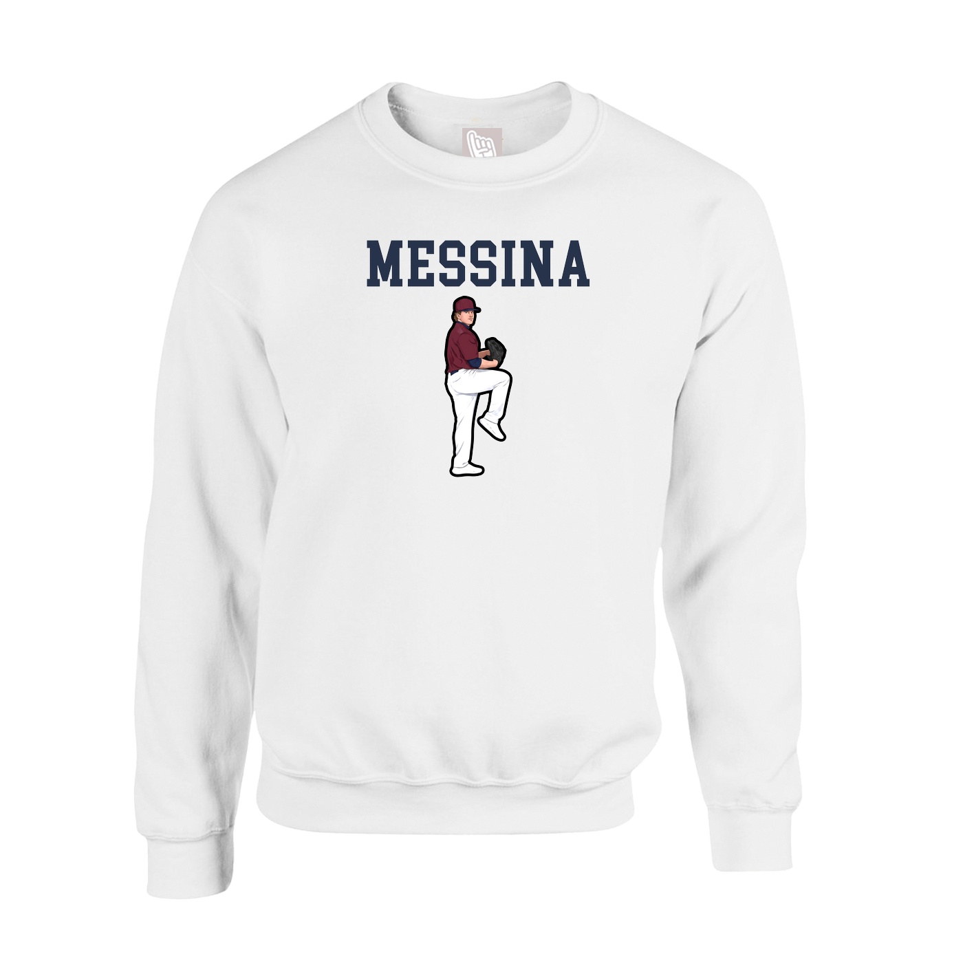 Fleece Crew — Shirsey in White