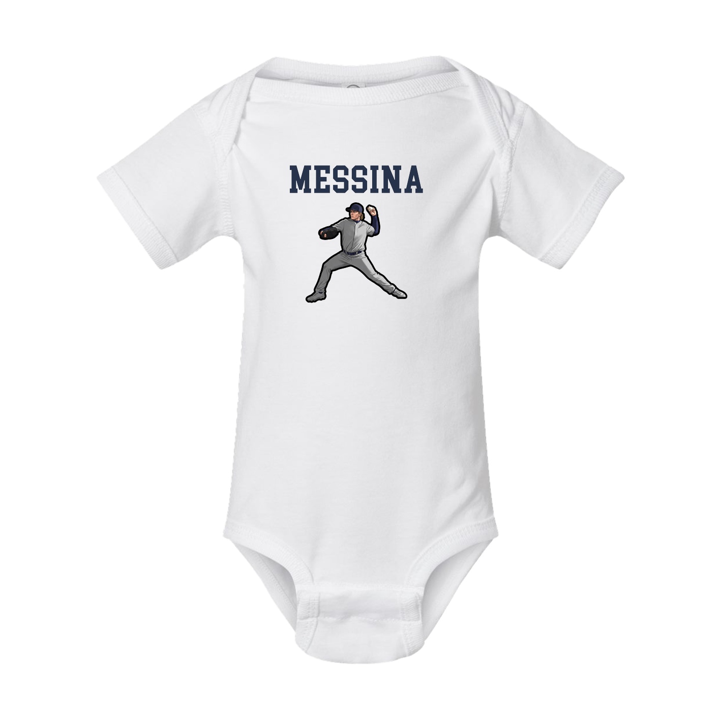 Baby Onesie — Shirsey in White