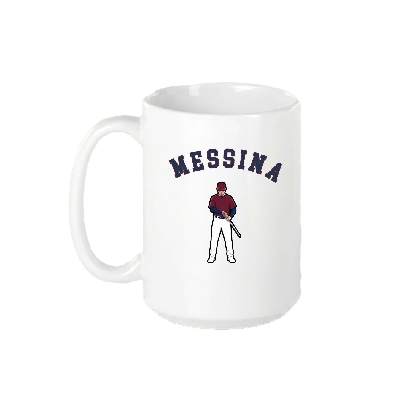 15oz Coffee Mug — Shirsey Arch in White