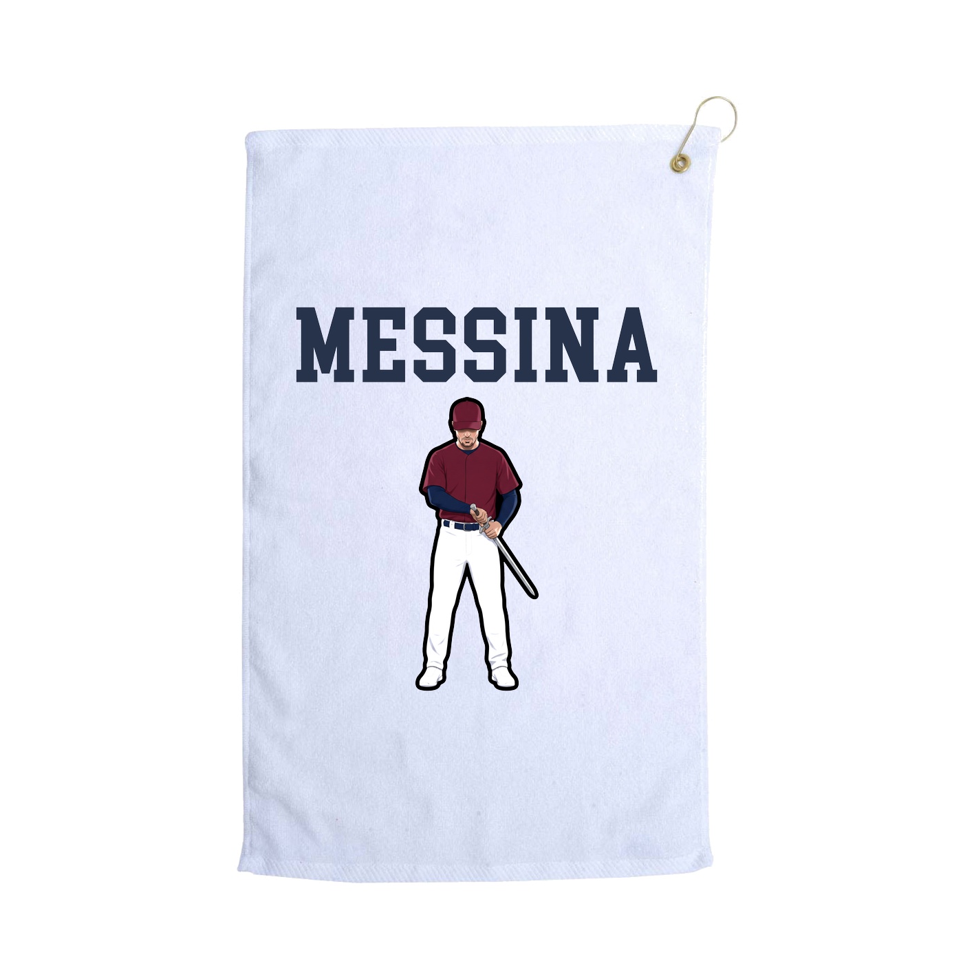 Golf Towel — Shirsey in White