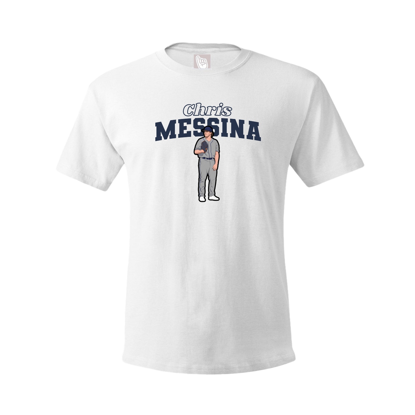 Tee — Name Arch in White