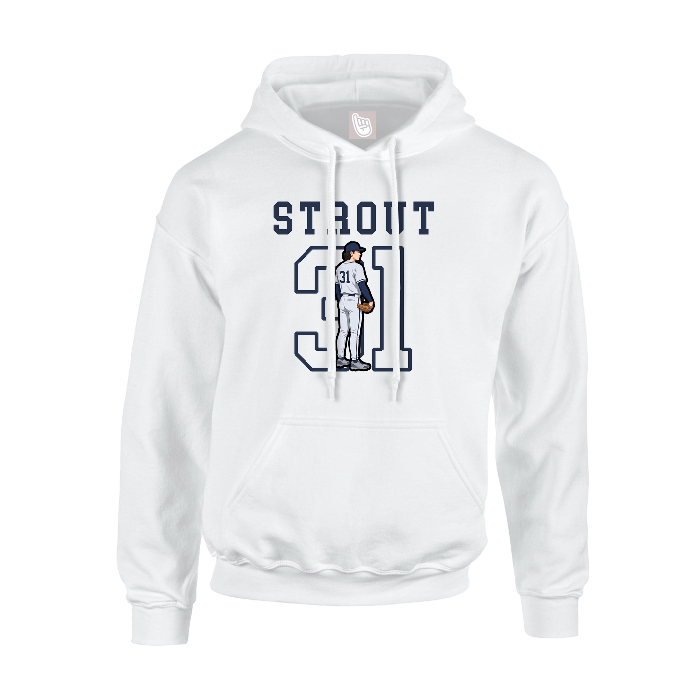 Youth Hoodie — Shirsey in White