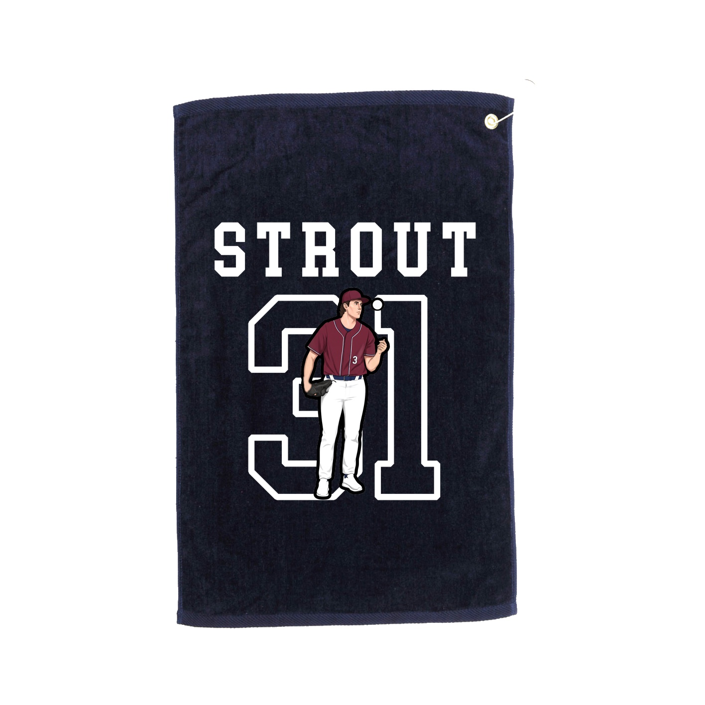 Golf Towel — Shirsey in Navy