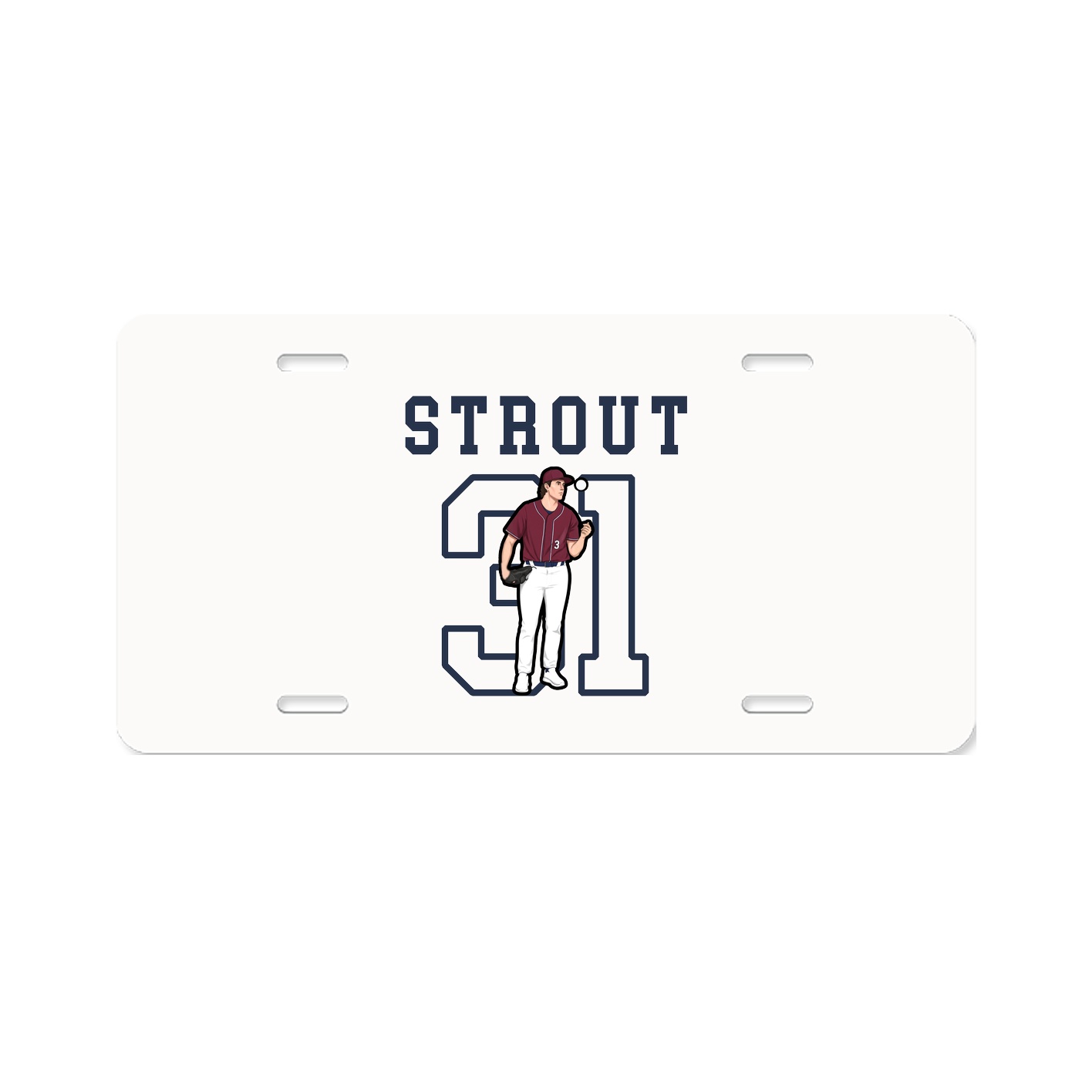 License Plate — Shirsey in Classic
