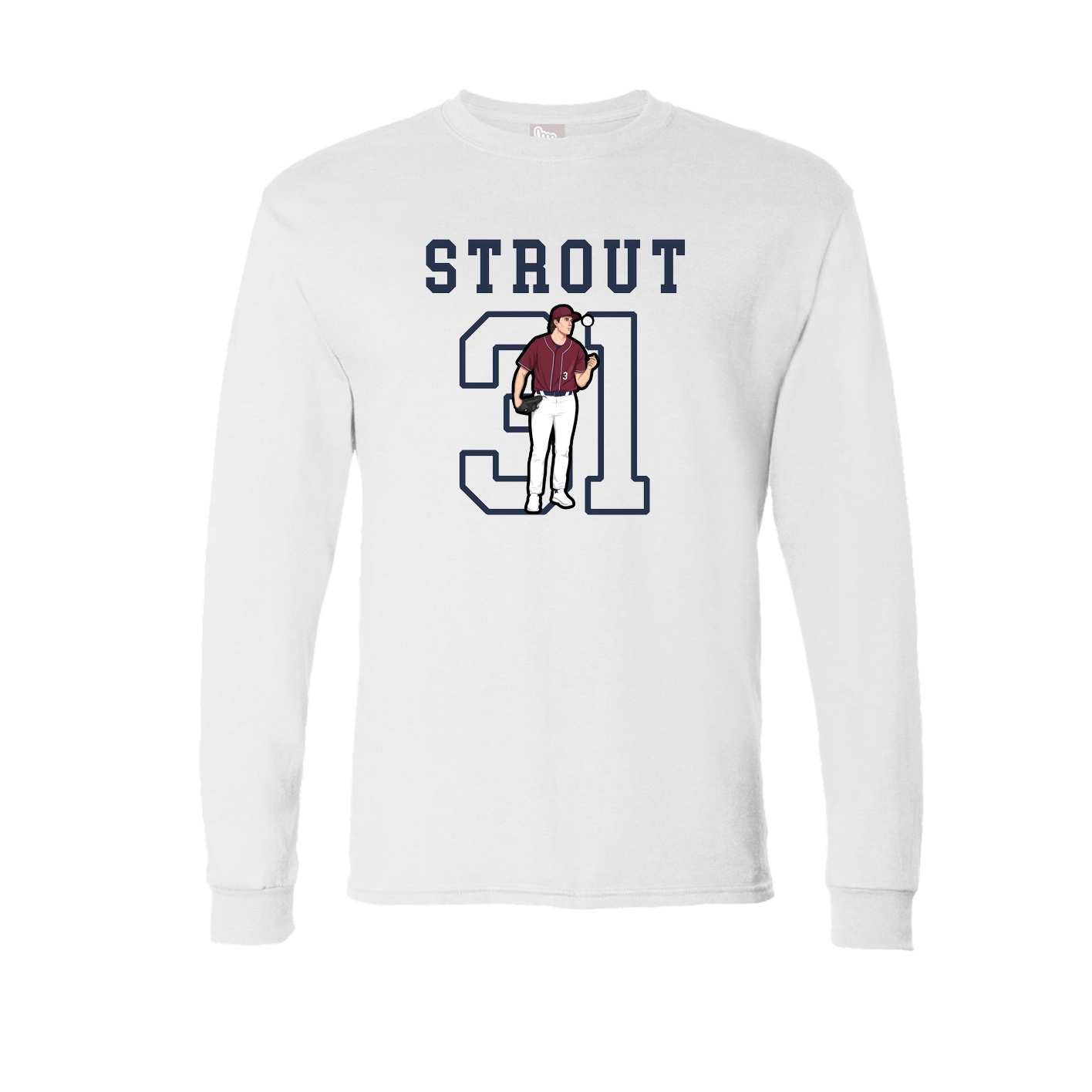 Long Sleeve Tee — Shirsey in White