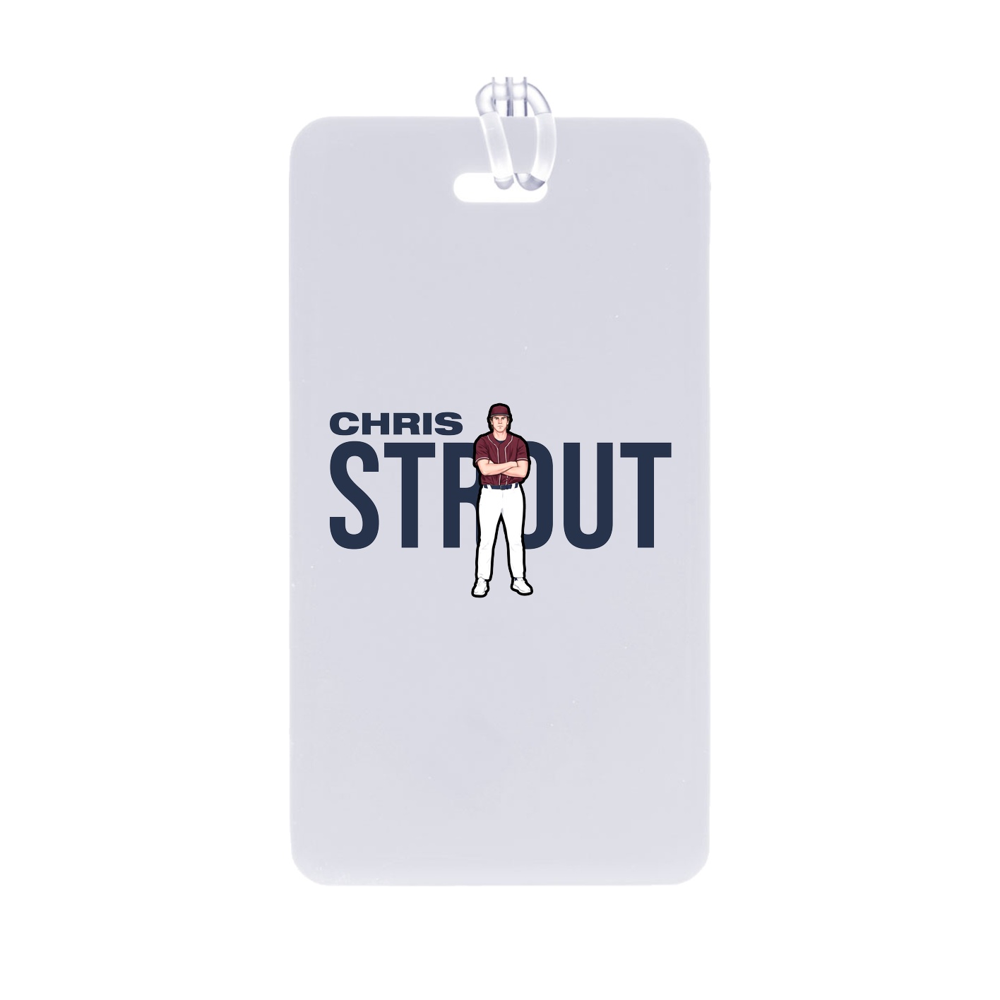 Bag Tag — Player Name in Classic