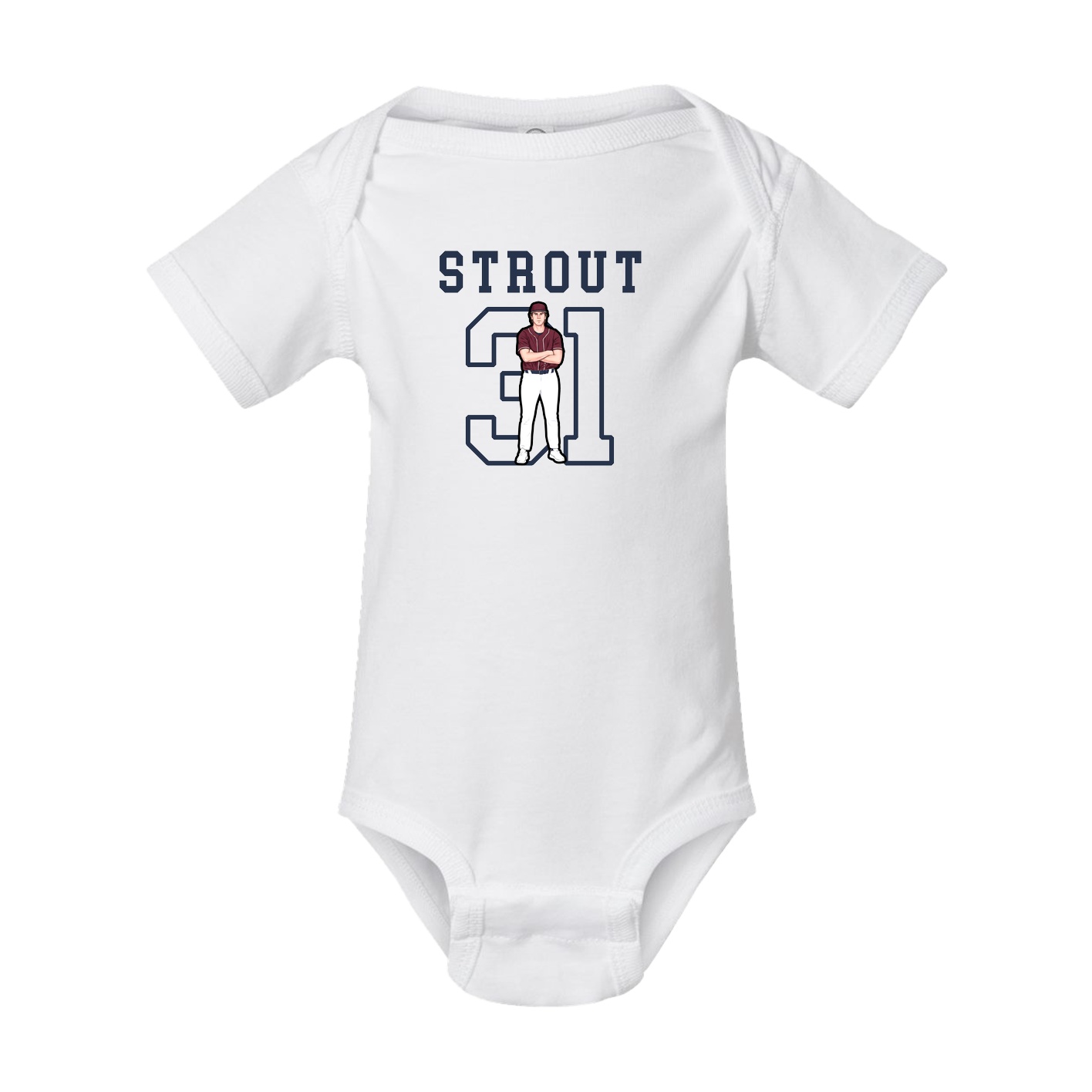 Baby Onesie — Shirsey in White