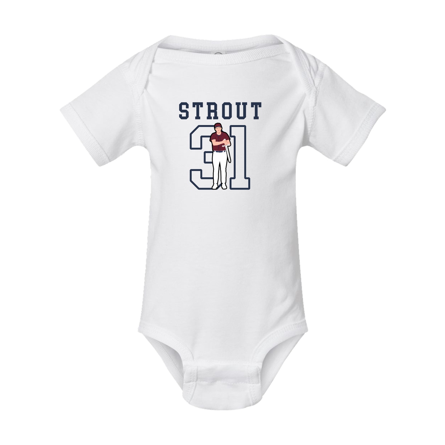 Baby Onesie — Shirsey in White