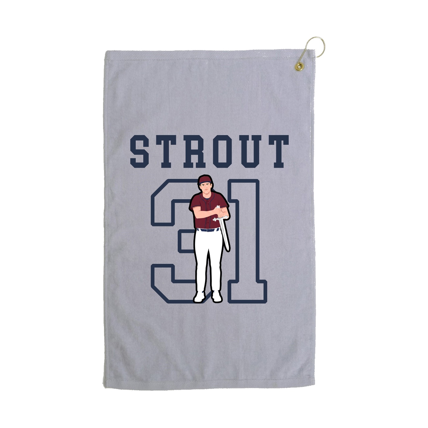 Golf Towel — Shirsey in Grey