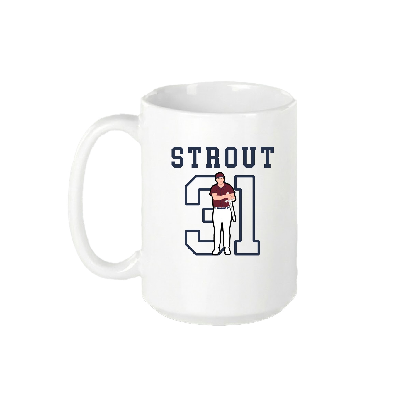 15oz Coffee Mug — Shirsey in White