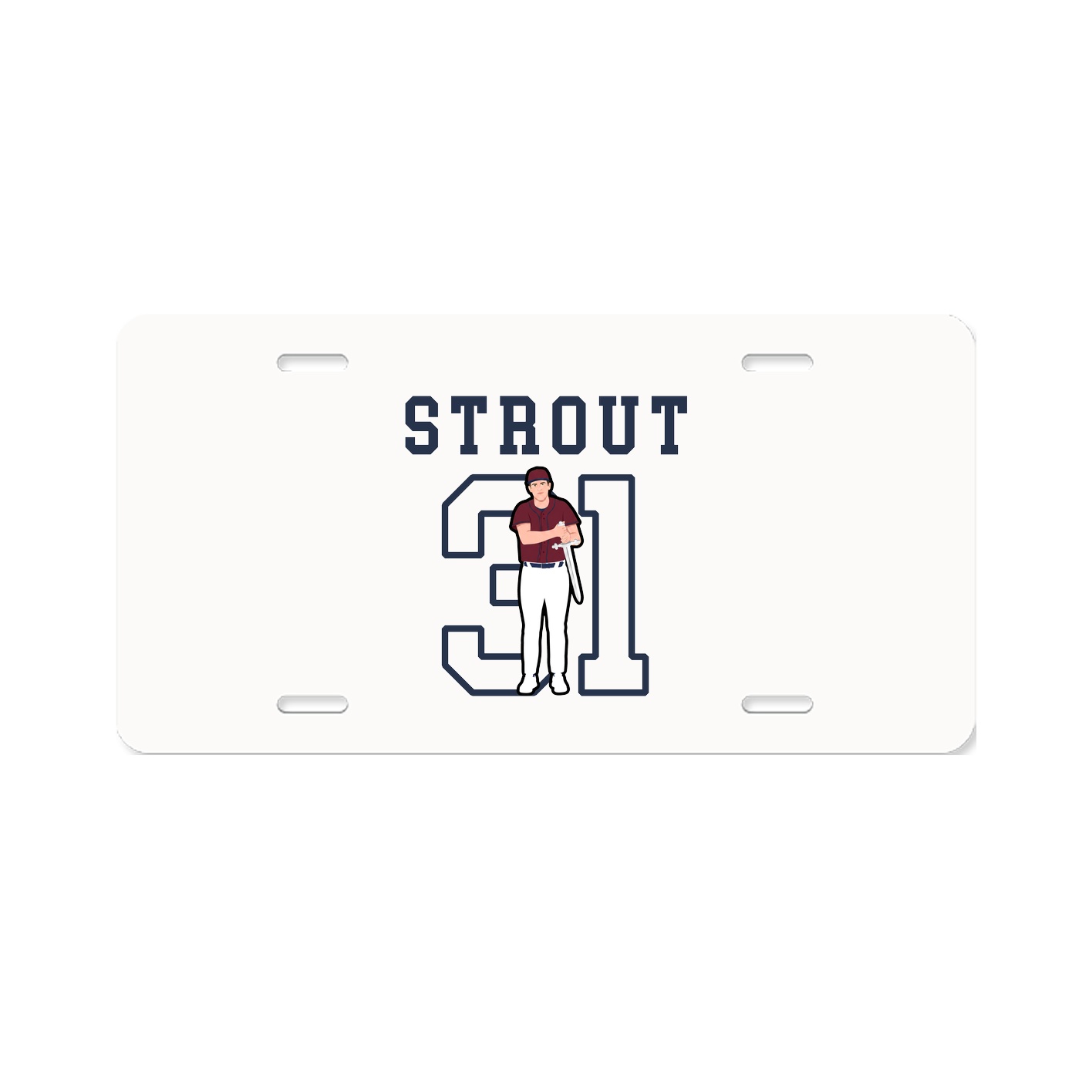 License Plate — Shirsey in Classic
