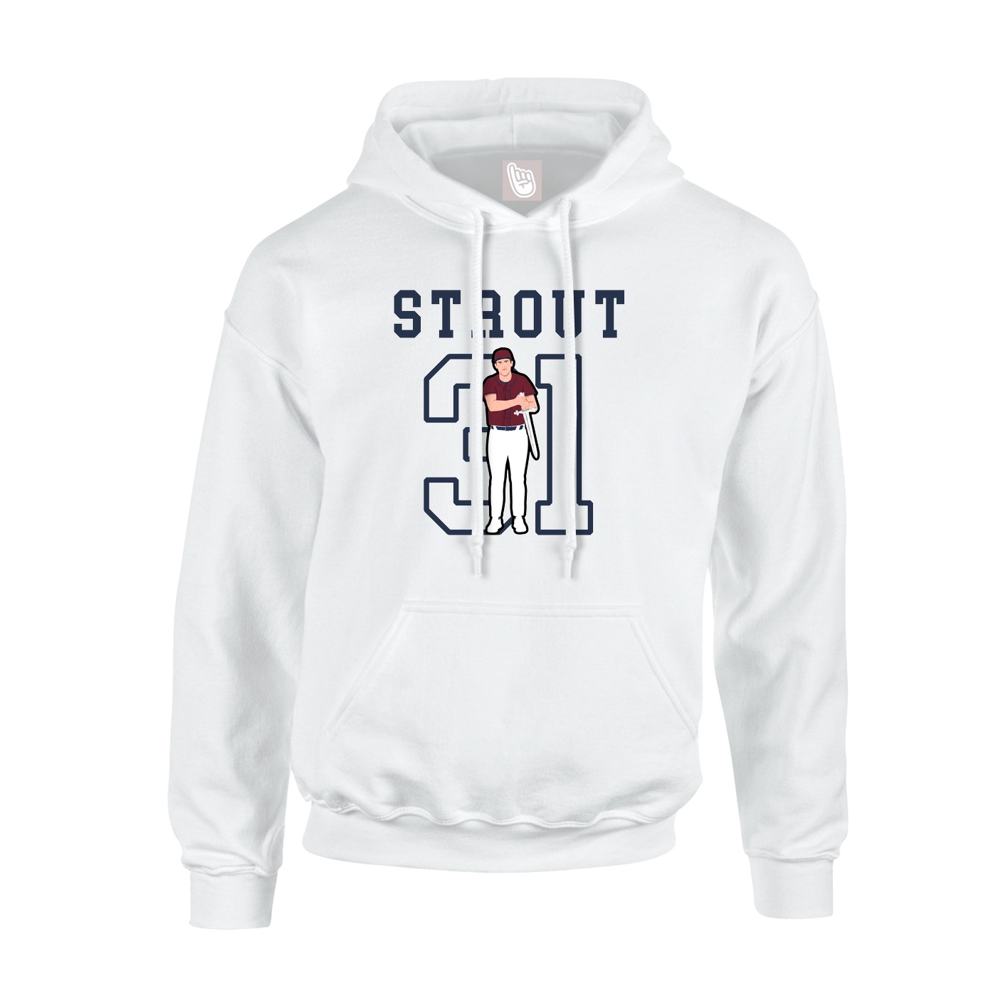 Youth Hoodie — Shirsey in White