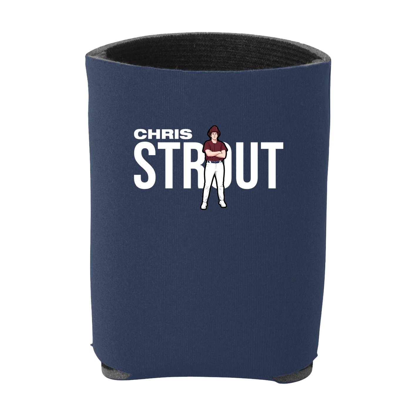 Can Holder — Player Name in Navy