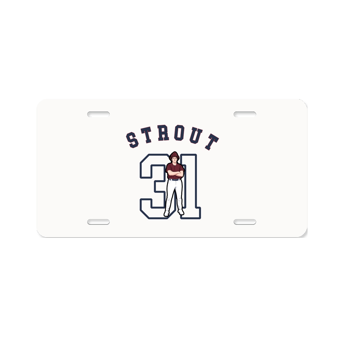 License Plate — Shirsey Arch in Classic