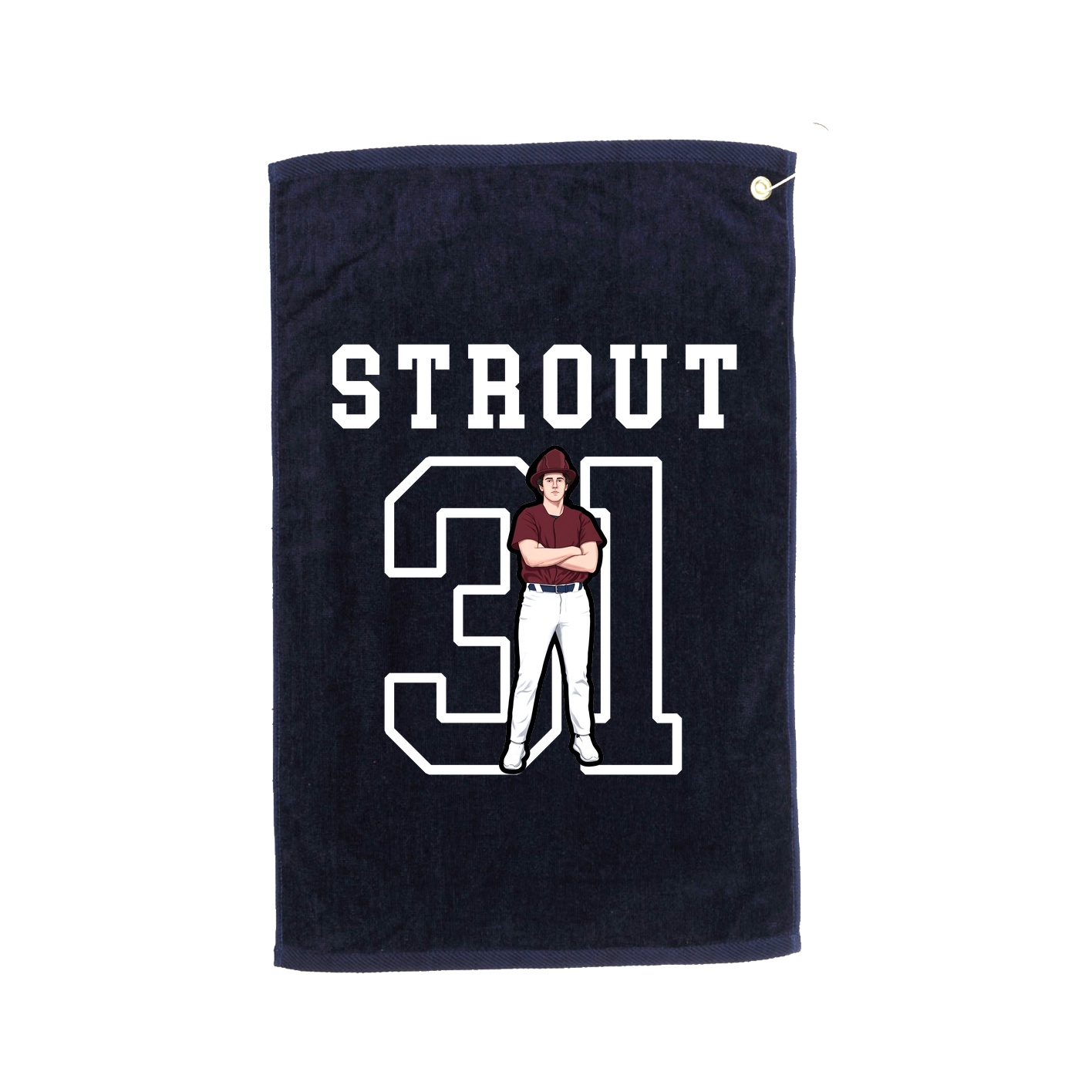 Golf Towel — Shirsey in Navy