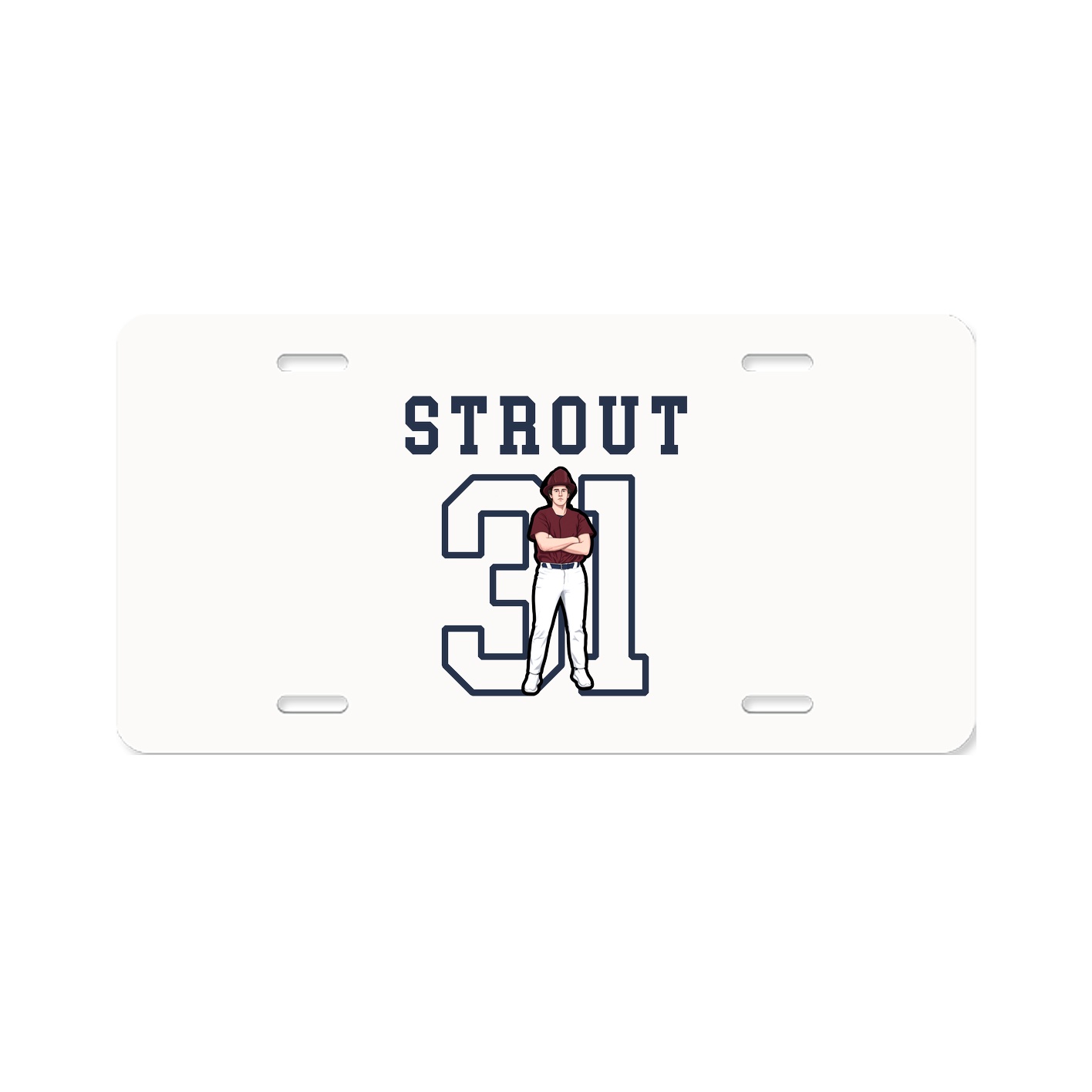 License Plate — Shirsey in Classic