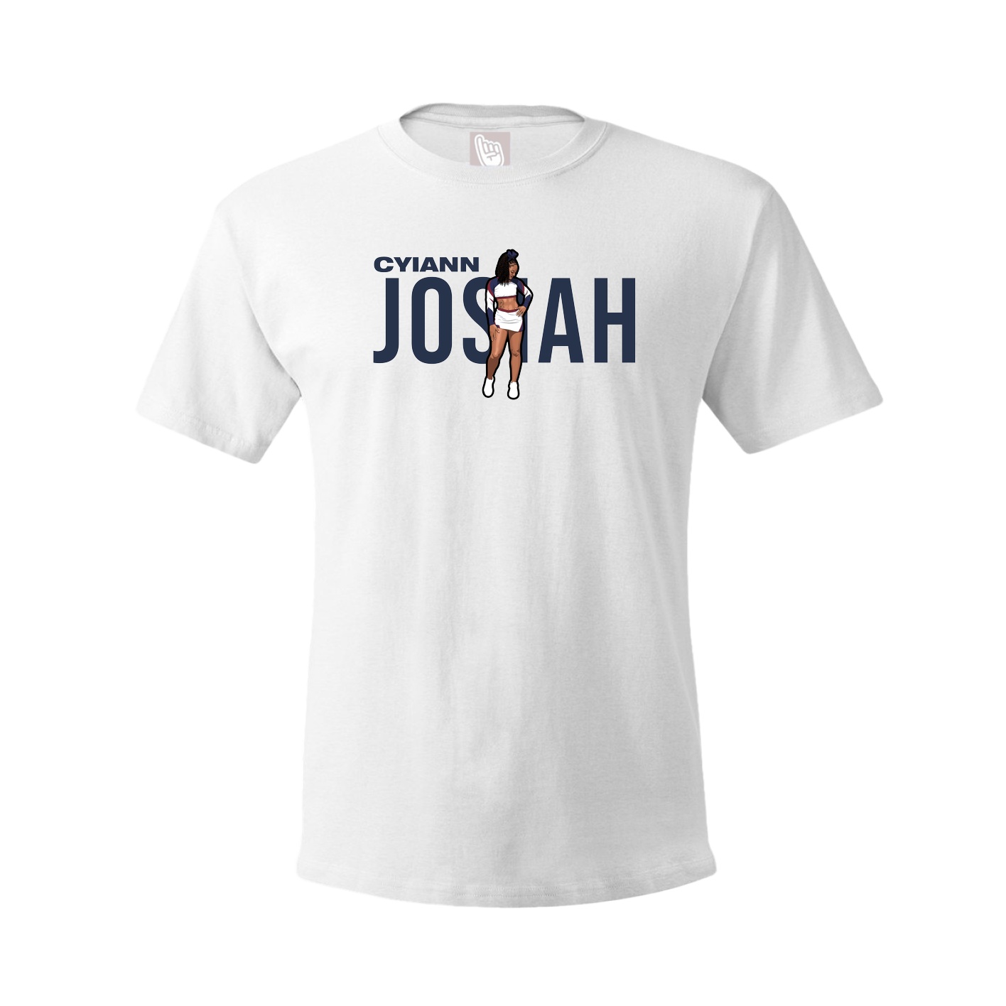 Youth Tee — Player Name in White