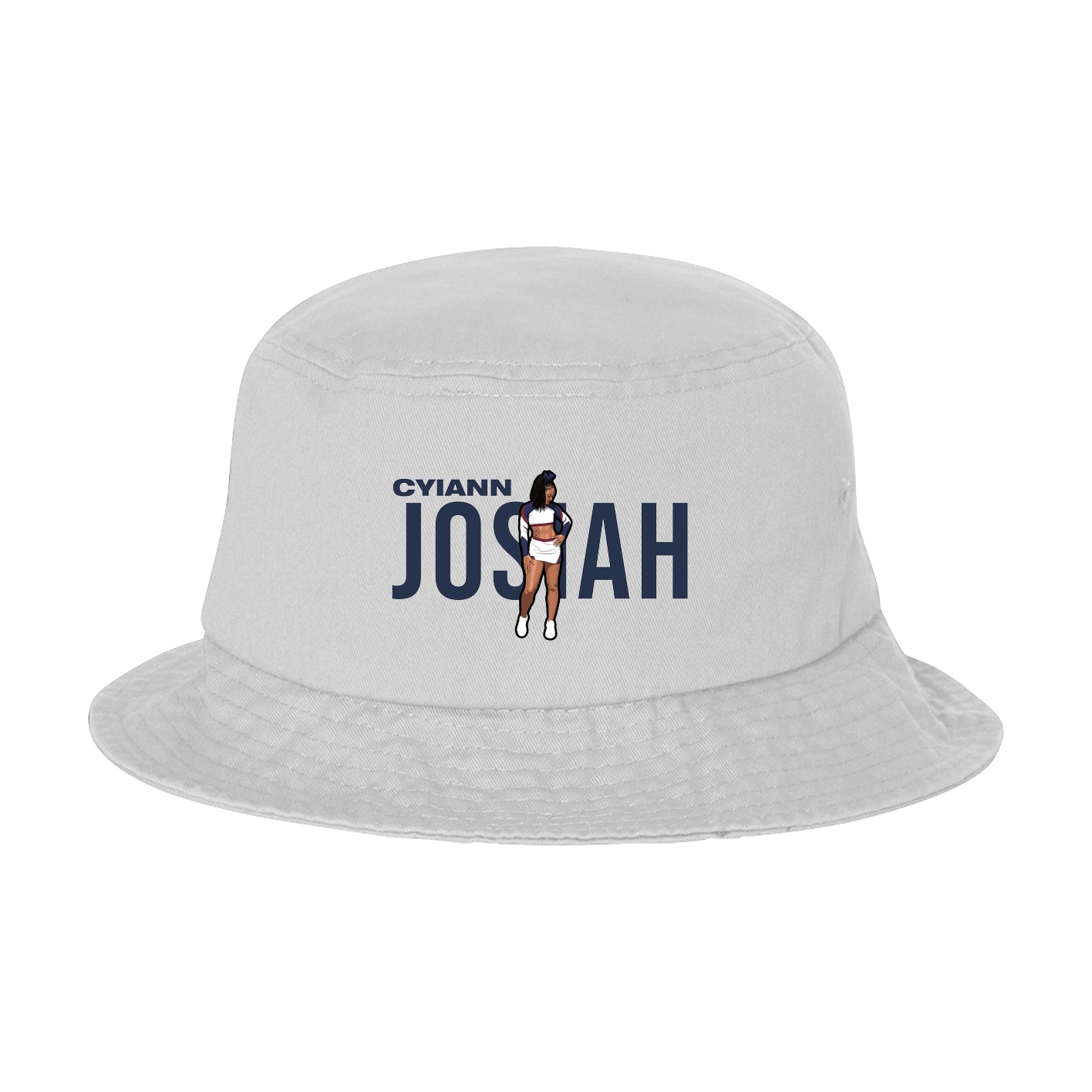 Bucket Cap — Player Name in White