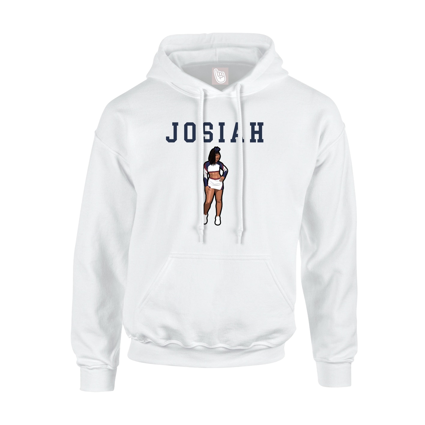 Youth Hoodie — Shirsey in White