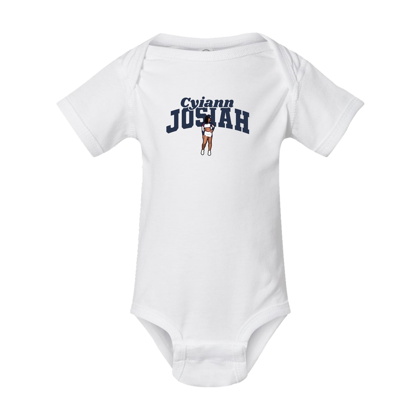 Baby Onesie — Signature Arch in White