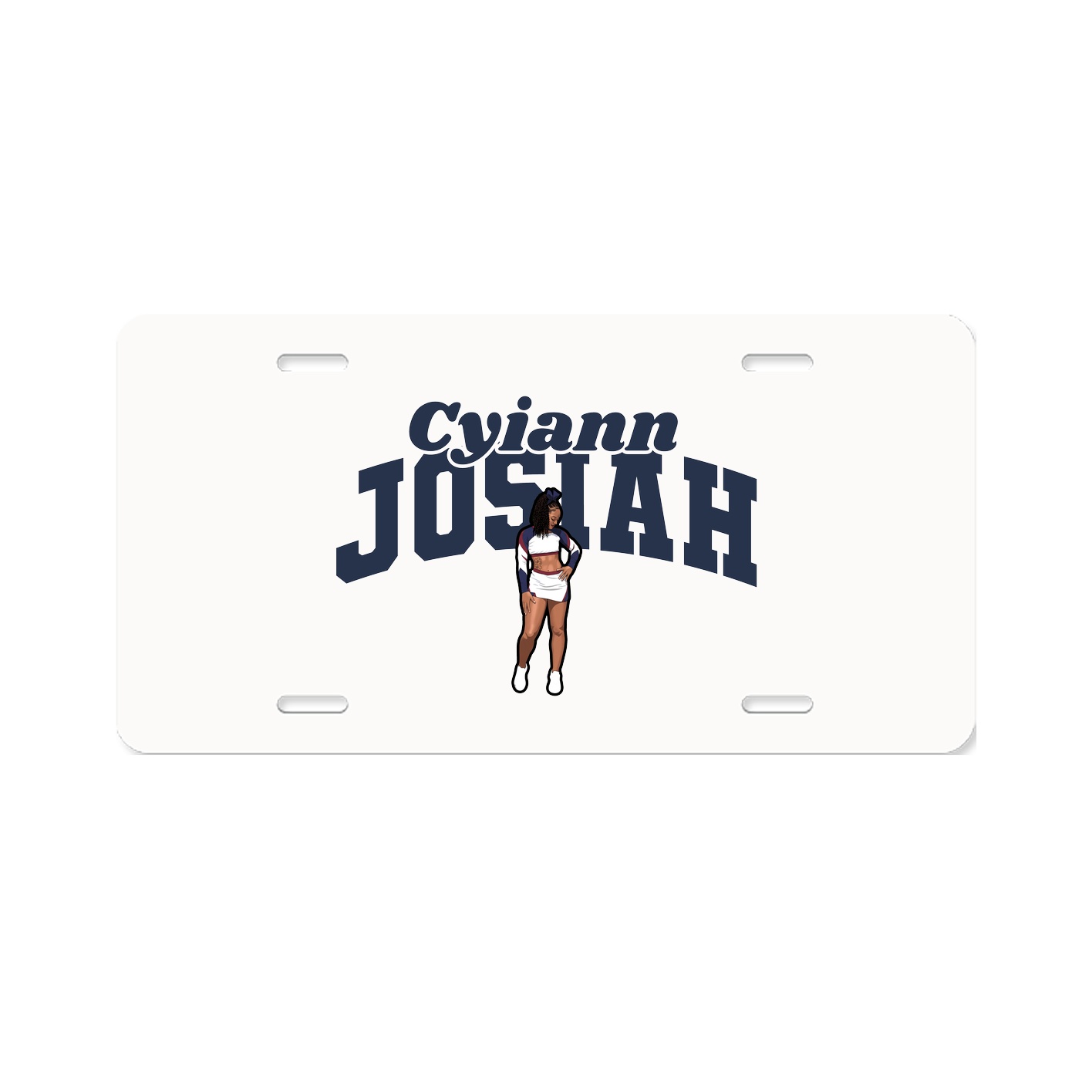 License Plate — Signature Arch in Classic