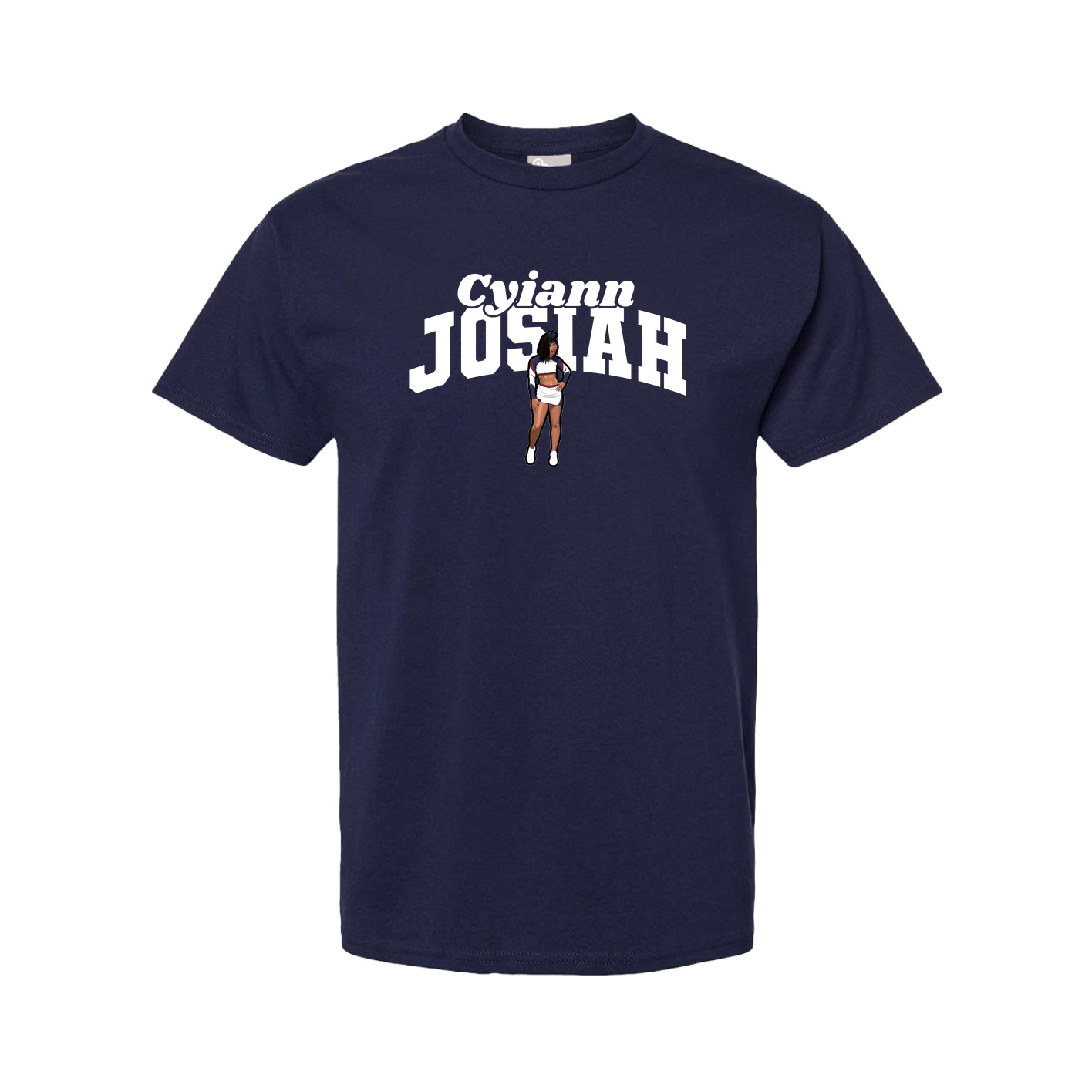 Tee — Signature Arch in Navy