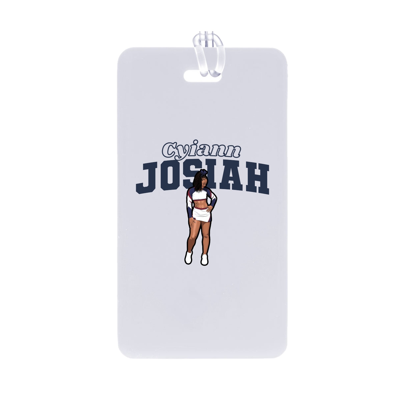Bag Tag — Name Arch in Classic
