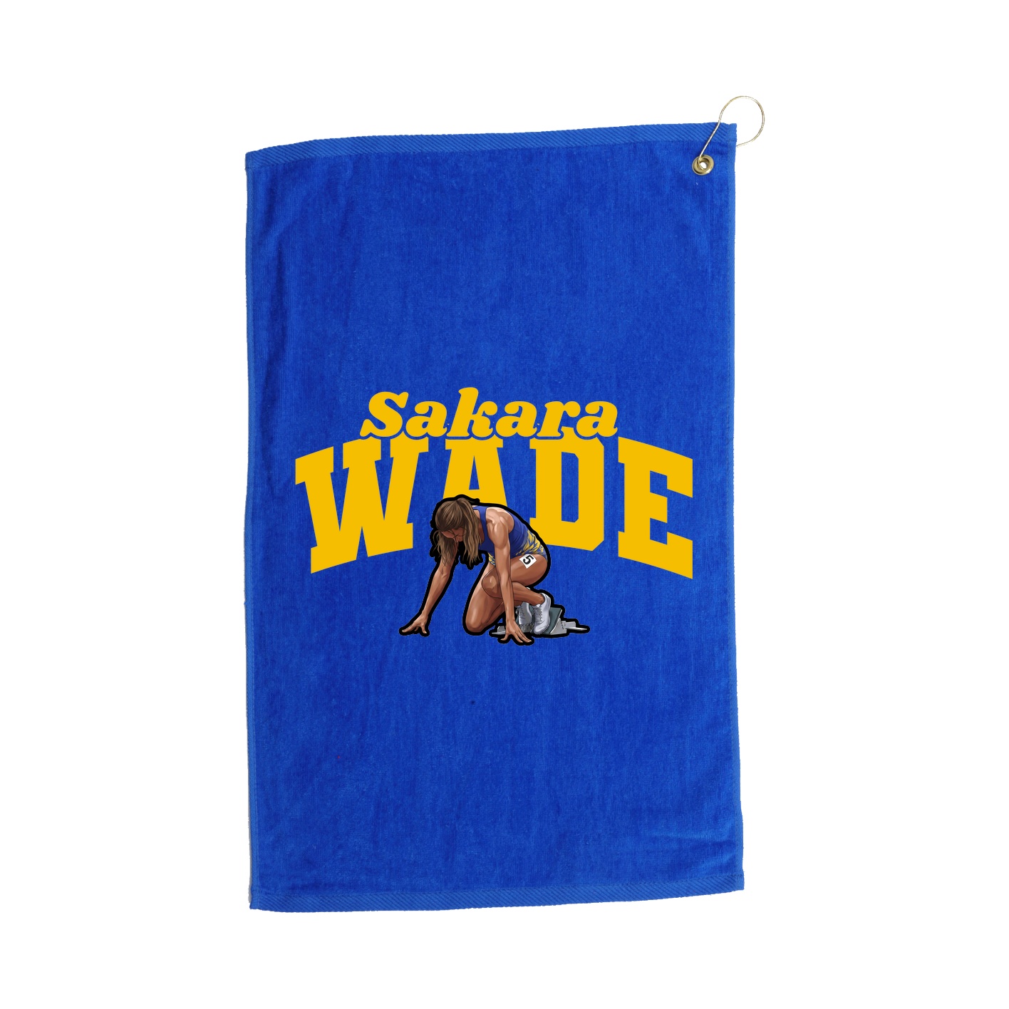 Golf Towel — Signature Arch in Royal
