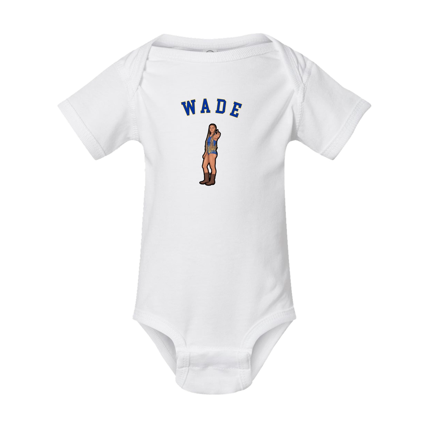 Baby Onesie — Shirsey Arch in White