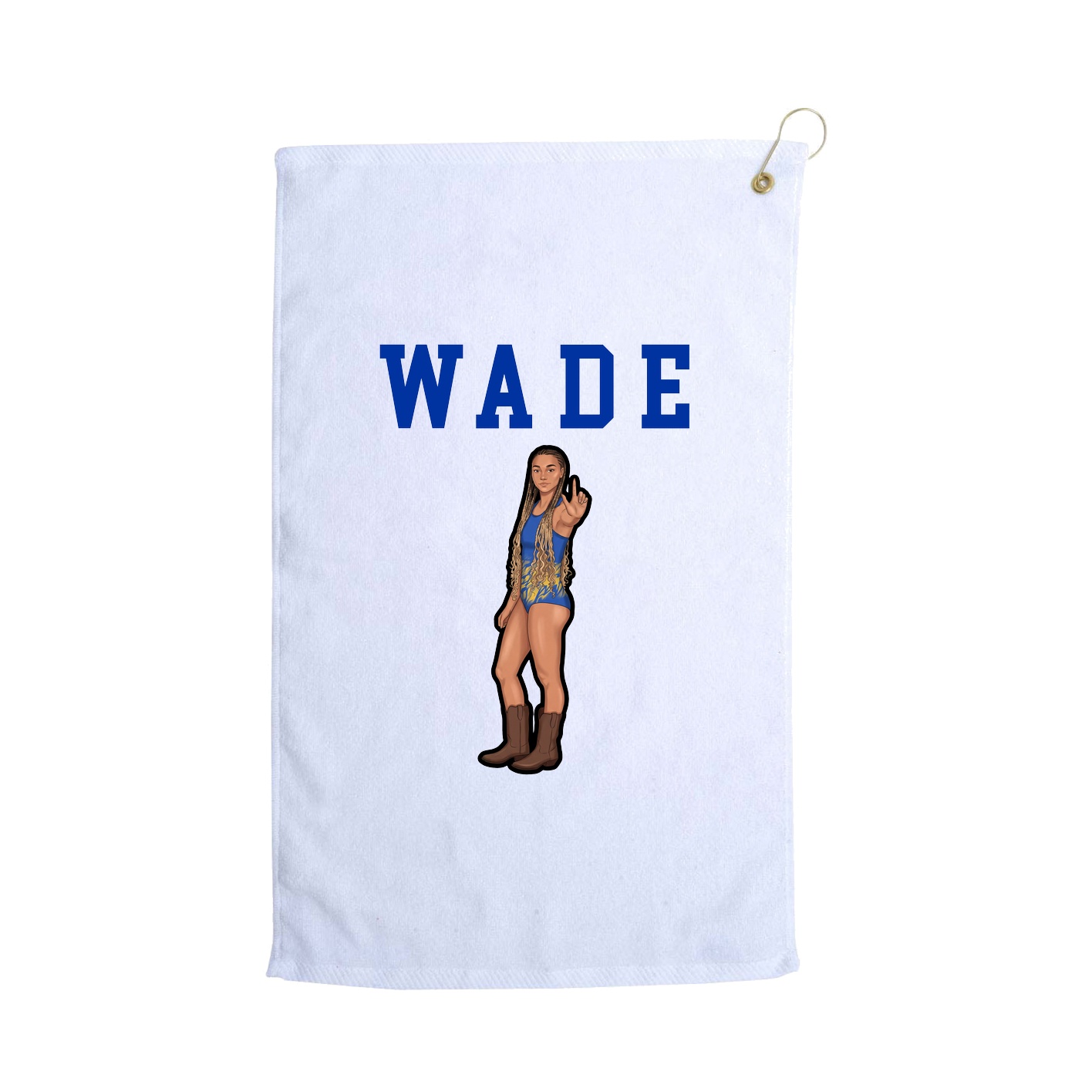 Golf Towel — Shirsey in White