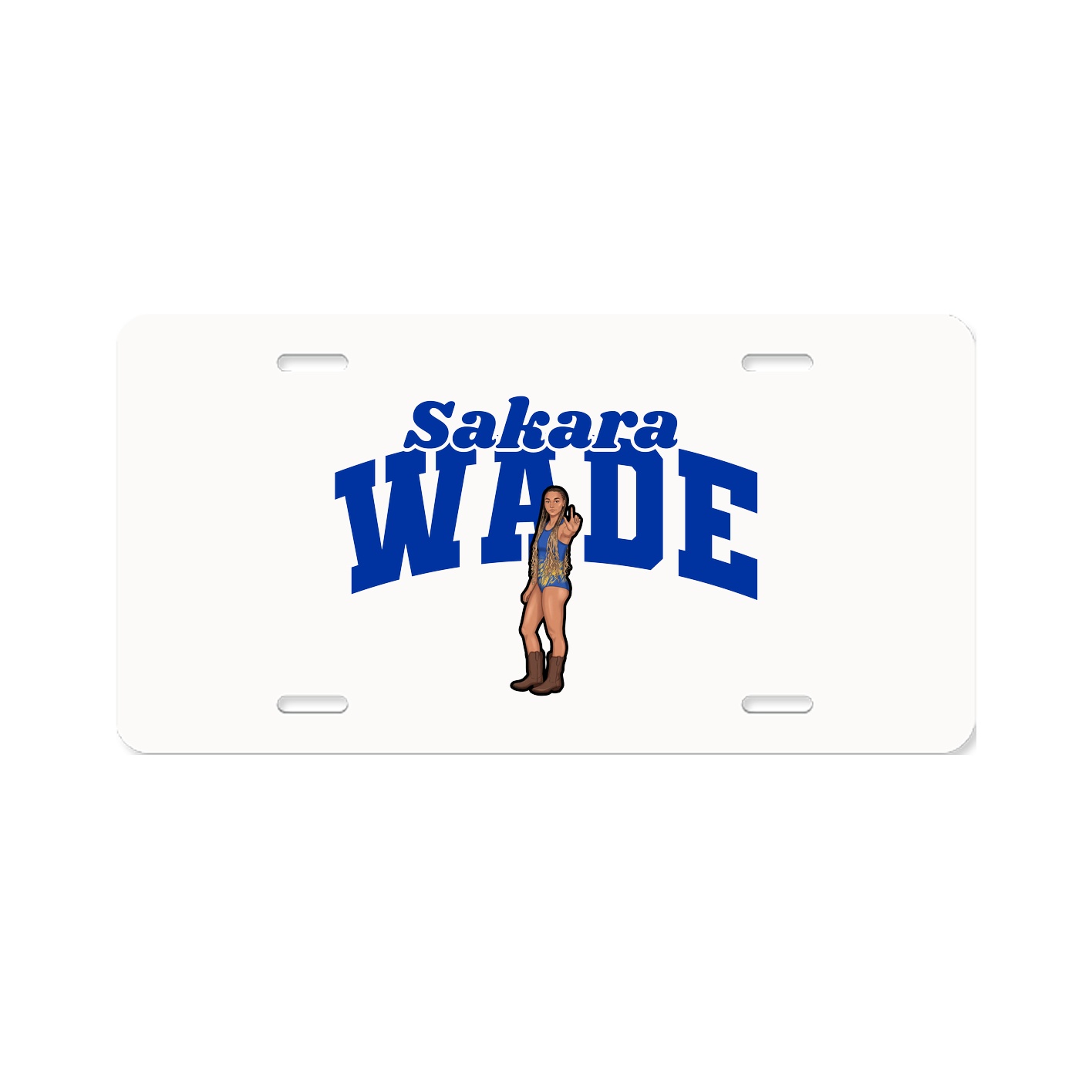 License Plate — Signature Arch in Classic
