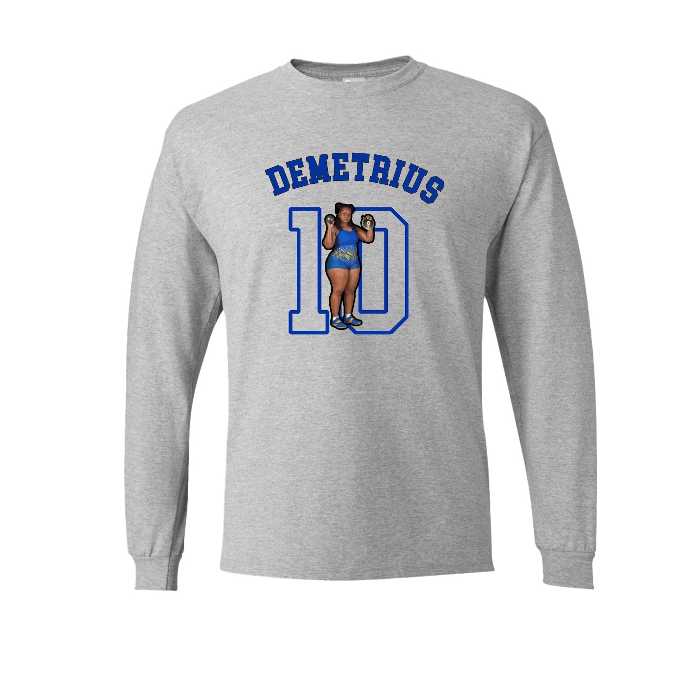 Long Sleeve Tee — Shirsey Arch in Grey