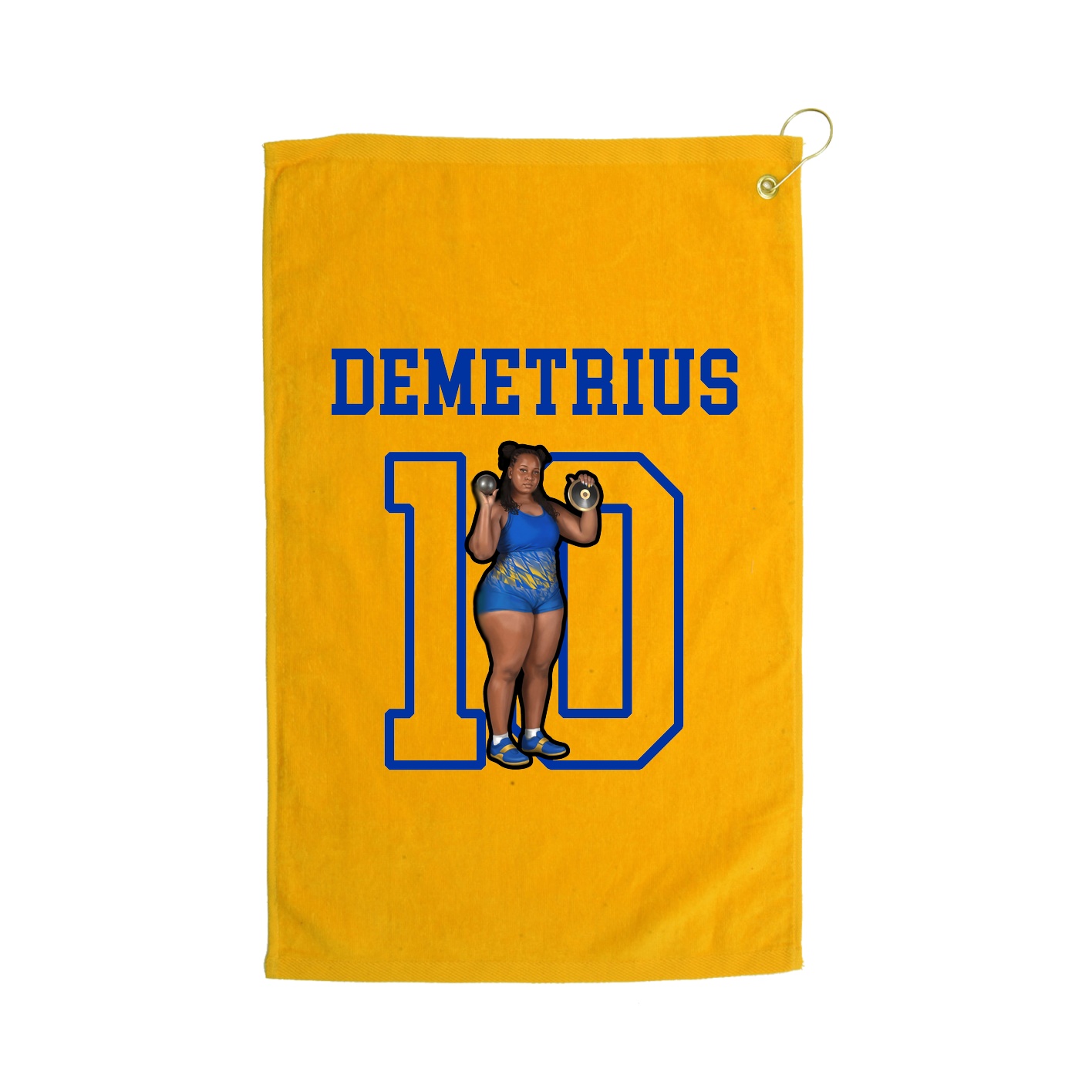 Golf Towel — Shirsey in Gold
