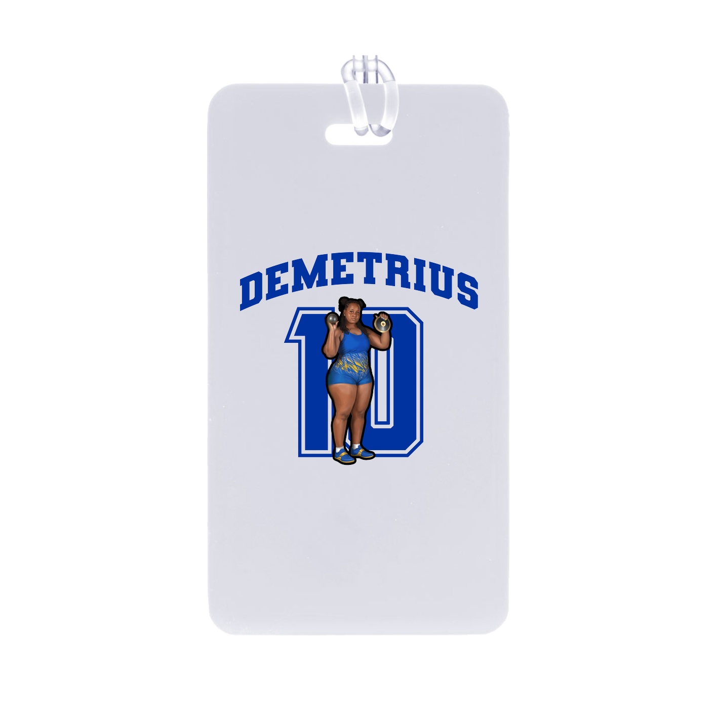 Bag Tag — Number in Classic