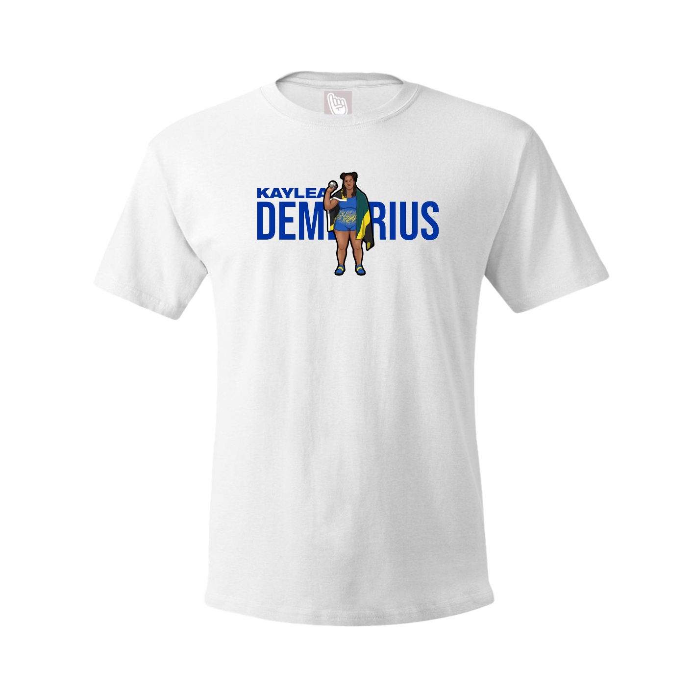 Youth Tee — Player Name in White