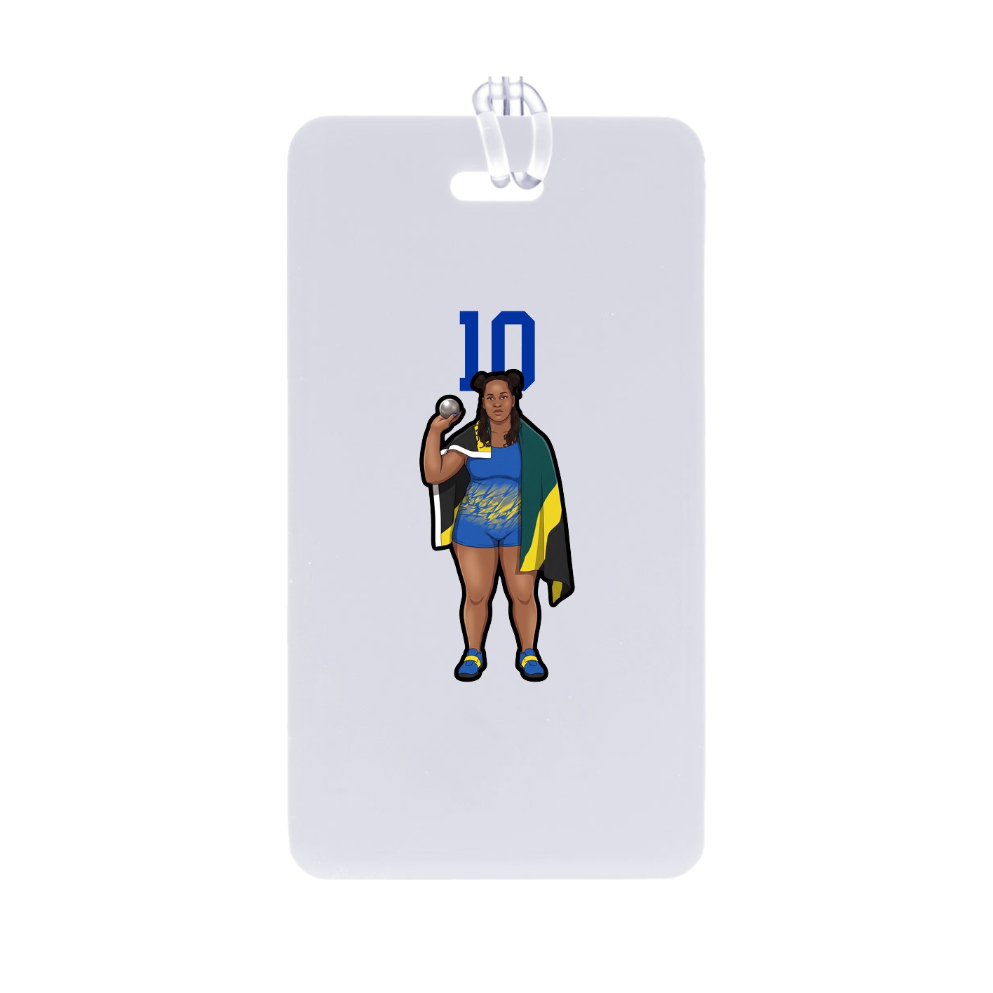Bag Tag — Number Top in Classic