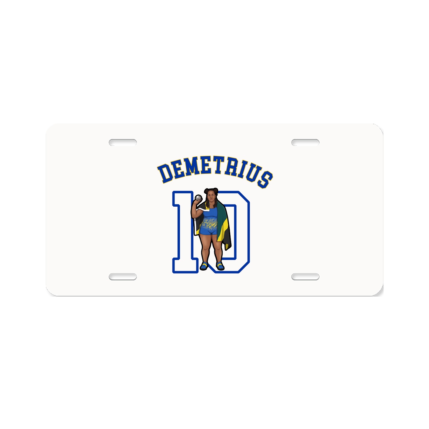 License Plate — Shirsey Arch in Classic