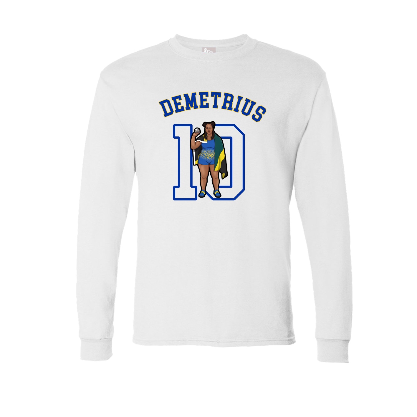 Long Sleeve Tee — Shirsey Arch in White