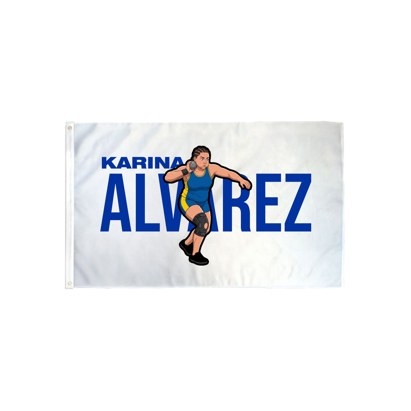3x5 Flag — Player Name in Classic