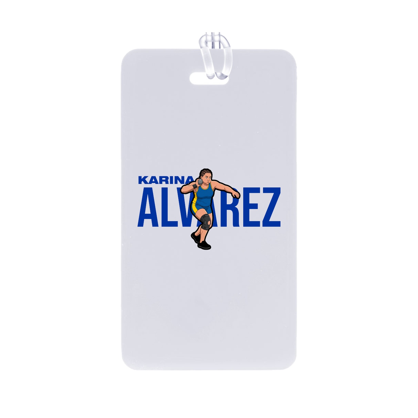 Bag Tag — Player Name in Classic