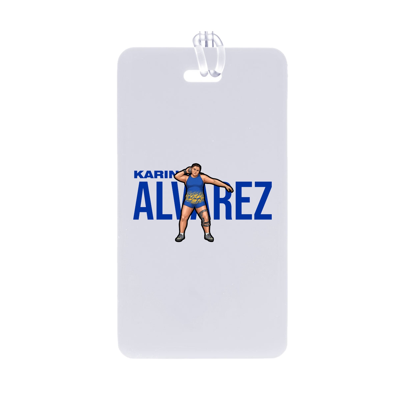 Bag Tag — Player Name in Classic