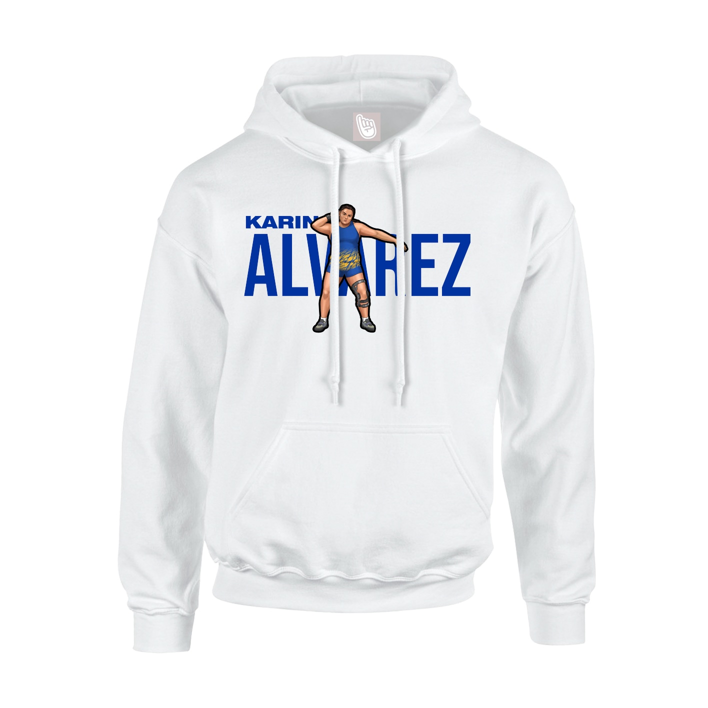 Hoodie — Player Name in White