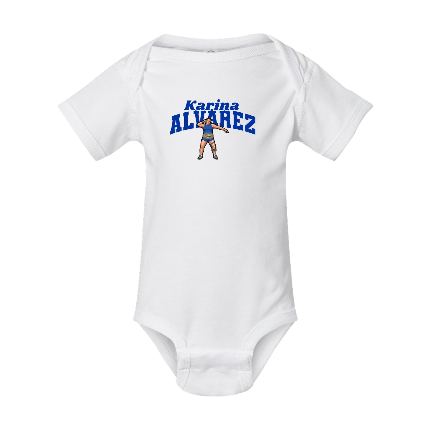 Baby Onesie — Signature Arch in White