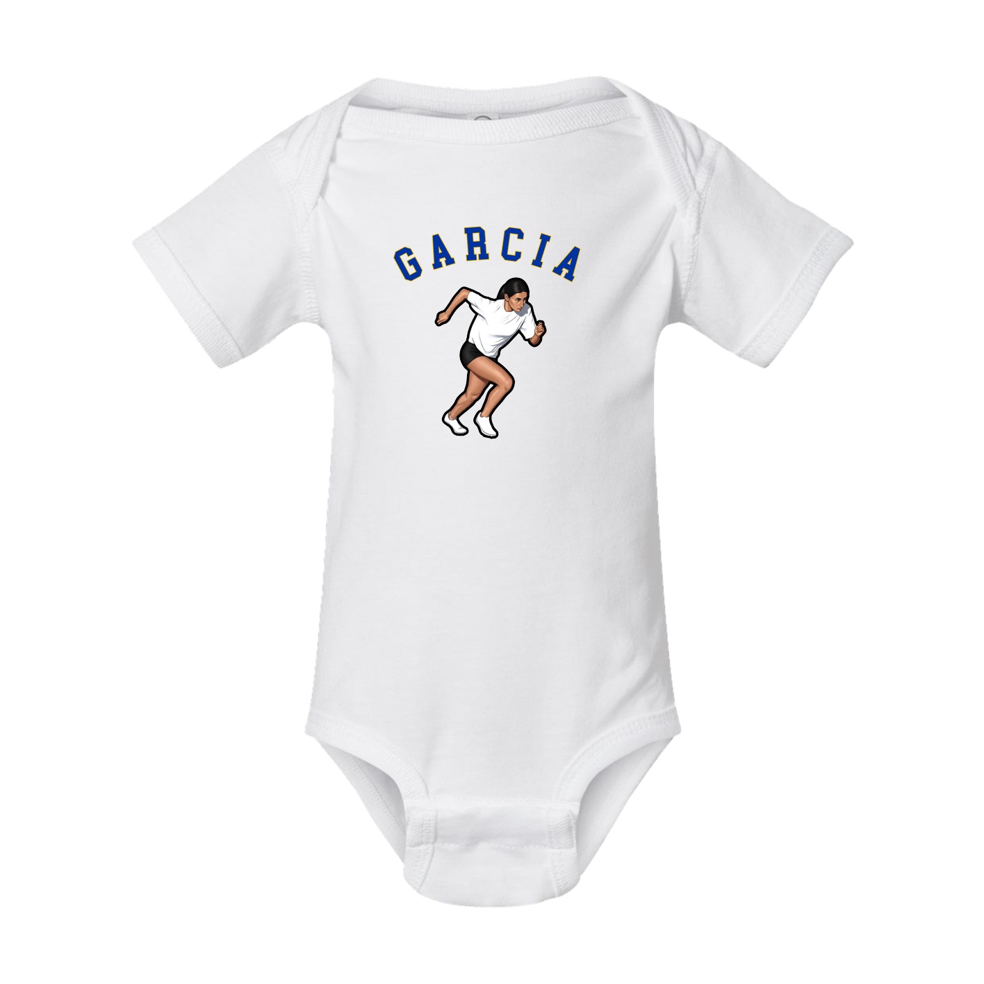 Baby Onesie — Shirsey Arch in White