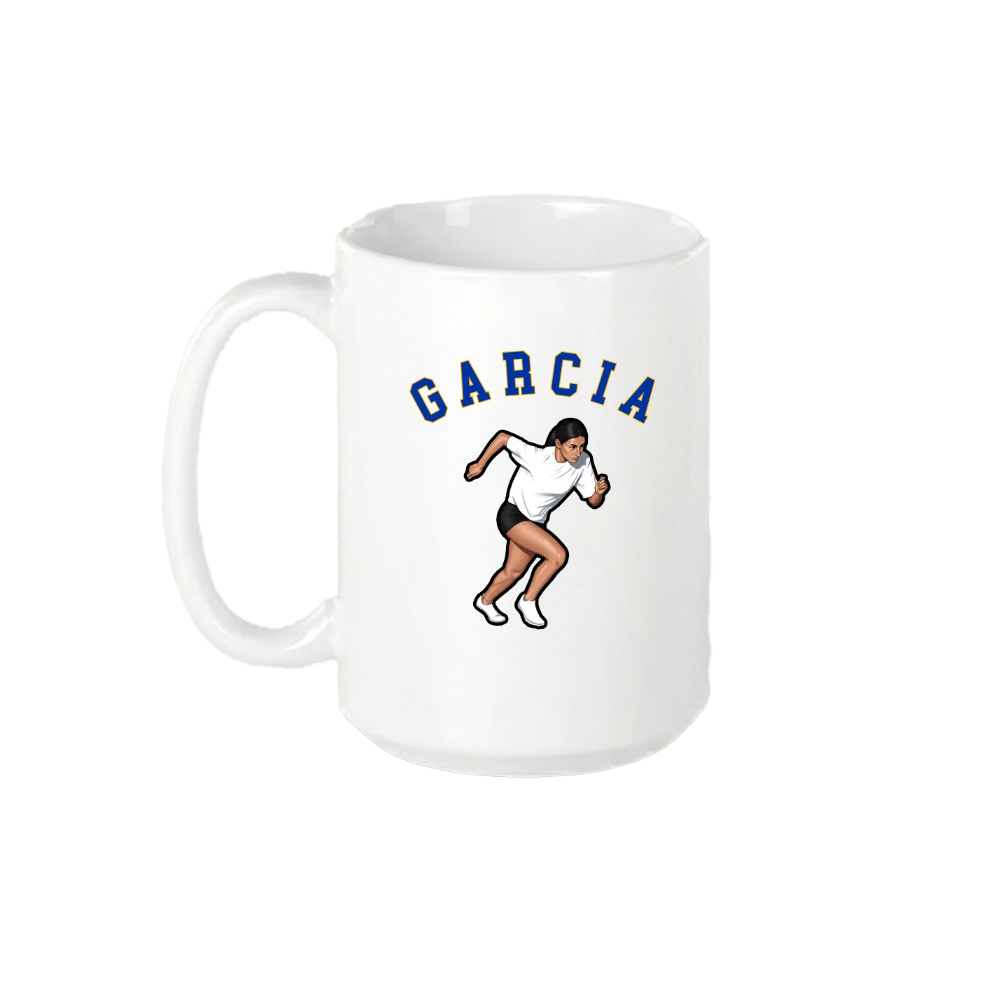 15oz Coffee Mug — Shirsey Arch in White